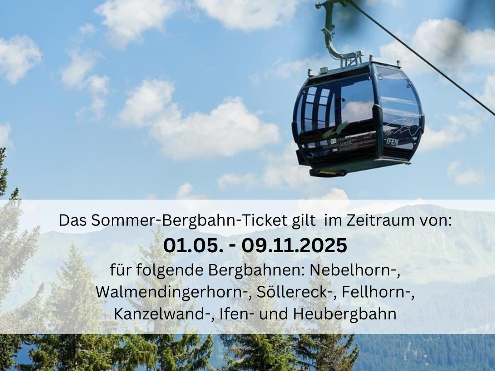 Bergfex Falkenberg 304 Mit Sommer-Bergbahnticket Оберстдорф Екстер'єр фото
